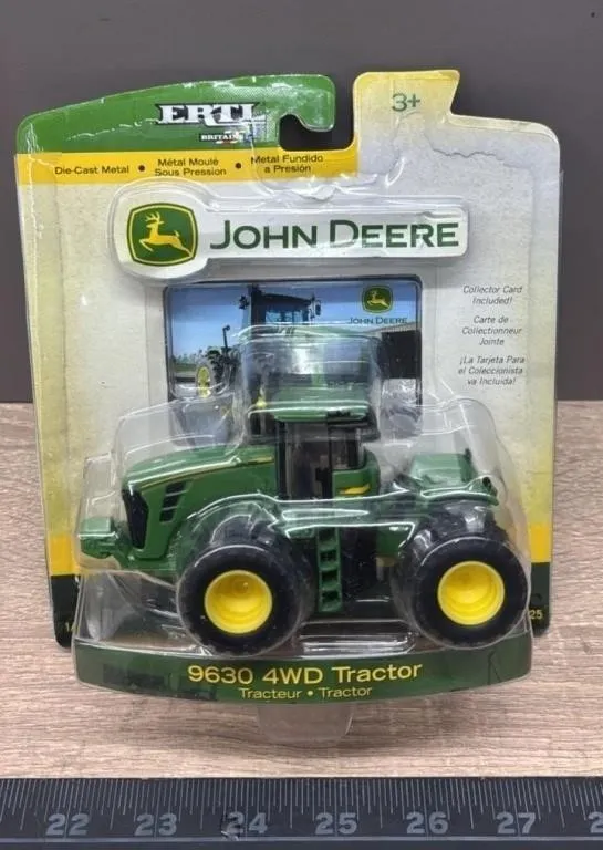 1:64 ERTL John Deere 9630 Die Cast 4WD Tractor.