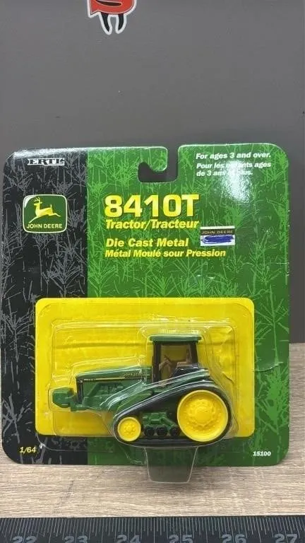 1:64 ERTL John Deere 8410T Die Cast Tractor.