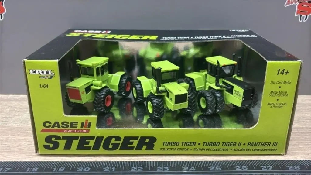 1:64 ERTL Case Steiger Turbo Tigers & Panther Die