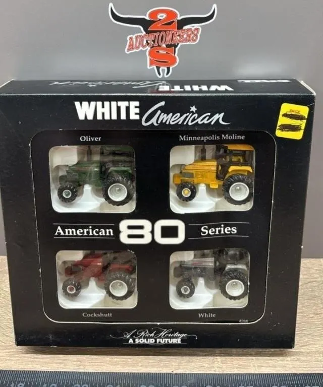 White American American 80 Series Die Cast