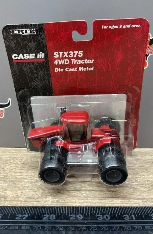 1:64 ERTL CASE IH STX375 4WD Die Cast Tractor.