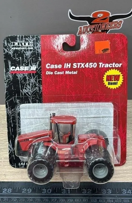 1:64 ERTL CASE IH STX450 4WD Die Cast Tractor.