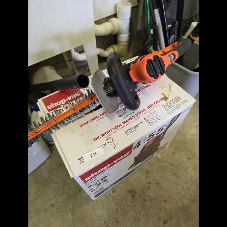 Black Decker Electric Hedge Trimmer Orbital Sand