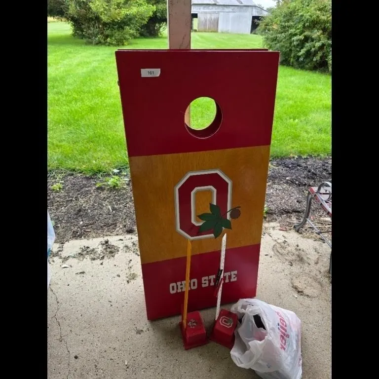 Ohio State Cornhole Boards Set