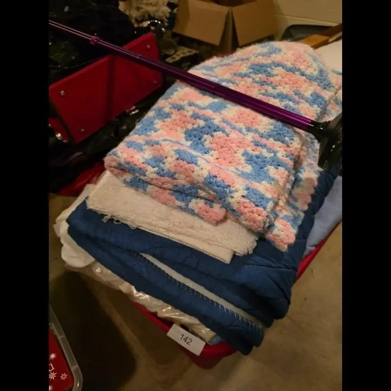 Handbag and Blanket Collection Used Lot 142