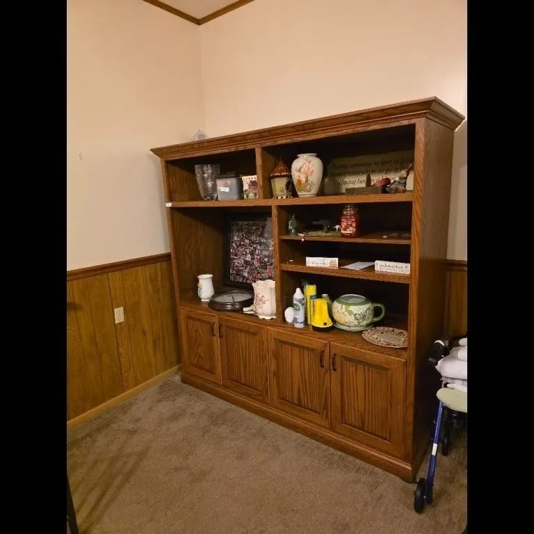 Contents of Book case - No the furniture