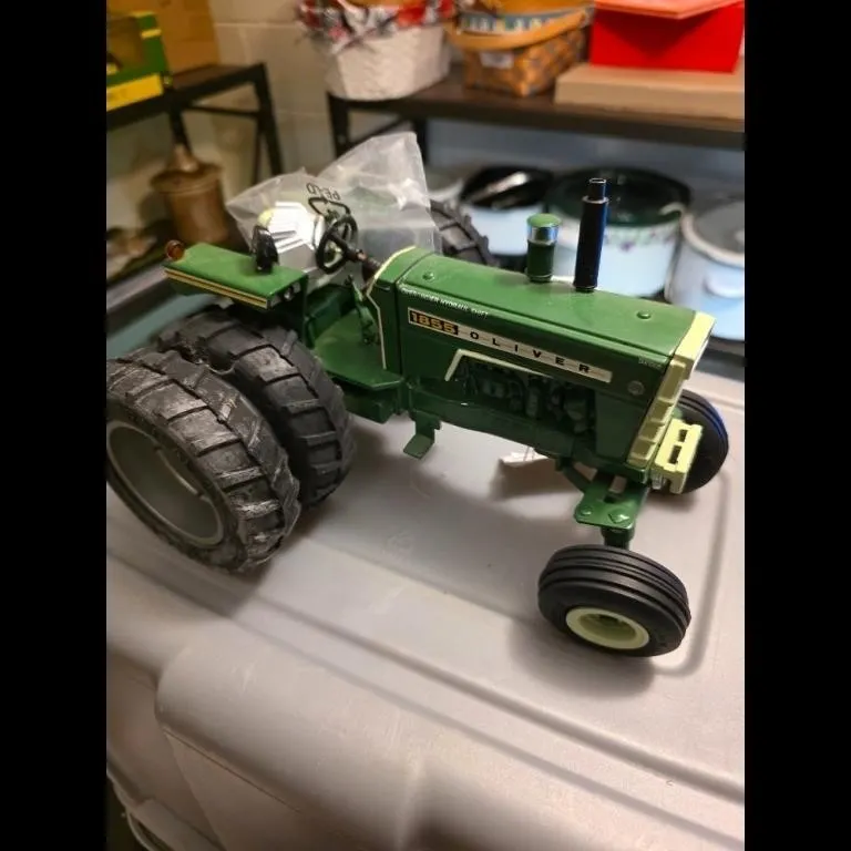 Oliver 1855 Diesel Tractor Toy Model