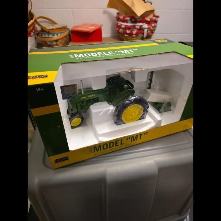 John Deere "MT" Model Tractor Toy with Mower