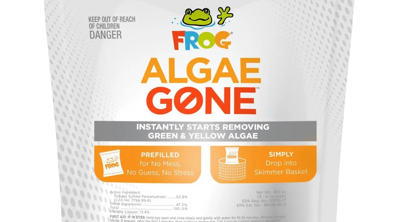 Frog Algae Gone Swimming Pool Algaecide 3pk