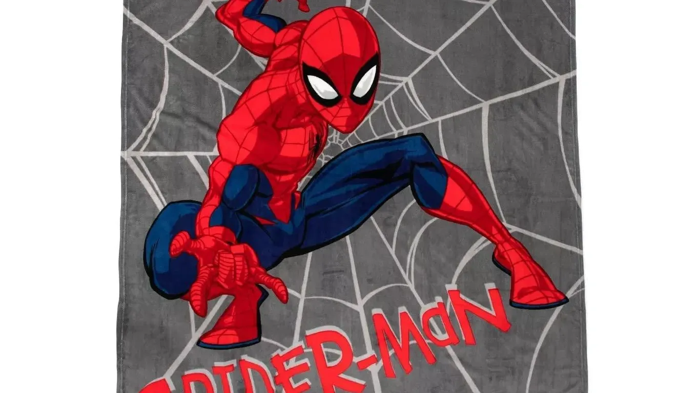 Marvel Spider-Man 90x62in Plush Blanket