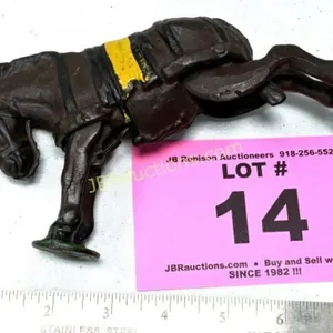 CAST IRON KICKING HORSE -