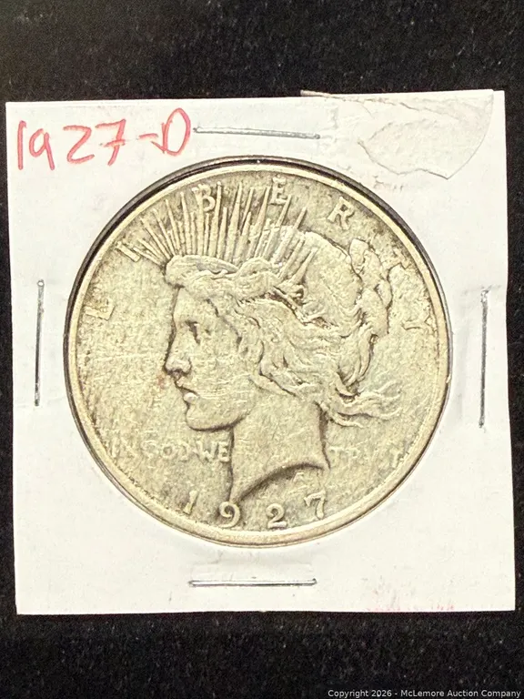 1927-D Peace Dollar