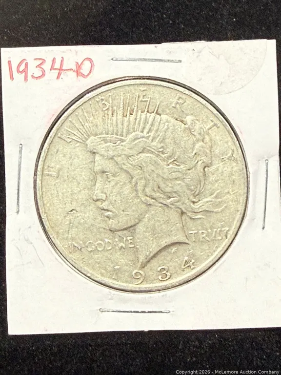 1934-D Peace Dollar