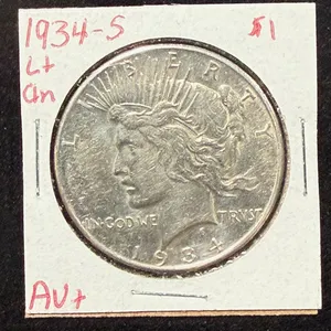 1934-S Peace Dollar