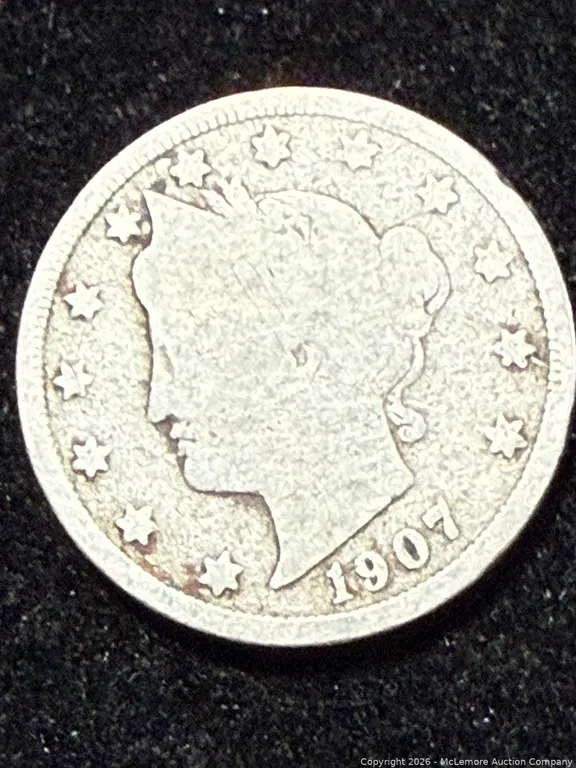 1907 Liberty Head V Nickel