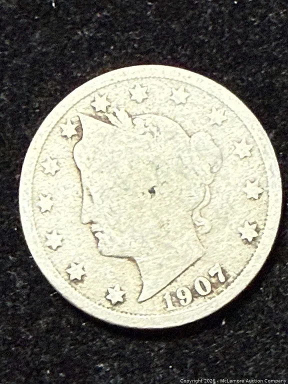 1907 Liberty Head V Nickel