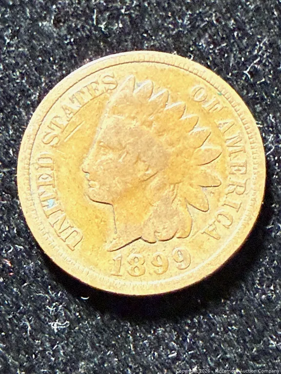 1899 Indian Head Wheat Penny