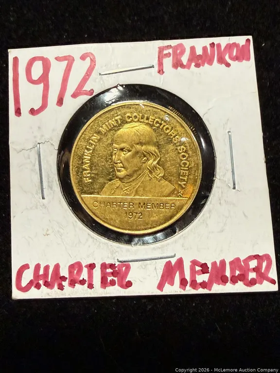 1972 Franklin Mint Charter Member