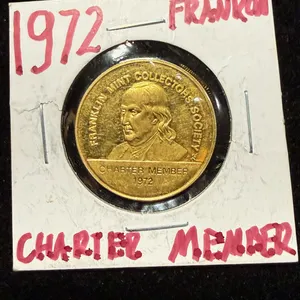 1972 Franklin Mint Charter Member