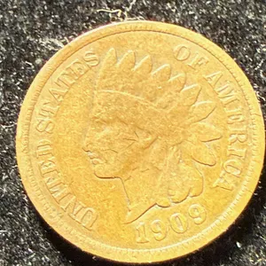 1909 Indian Head Wheat Penny