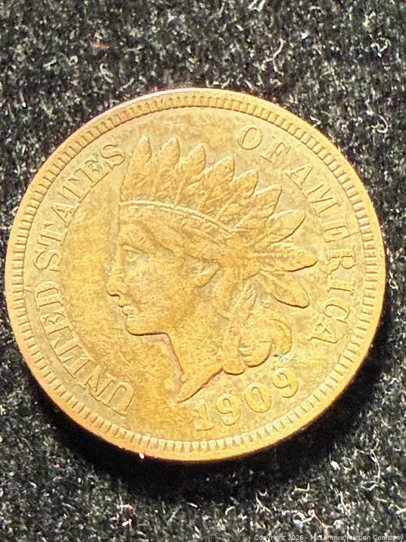 1909 Indian Head Wheat Penny