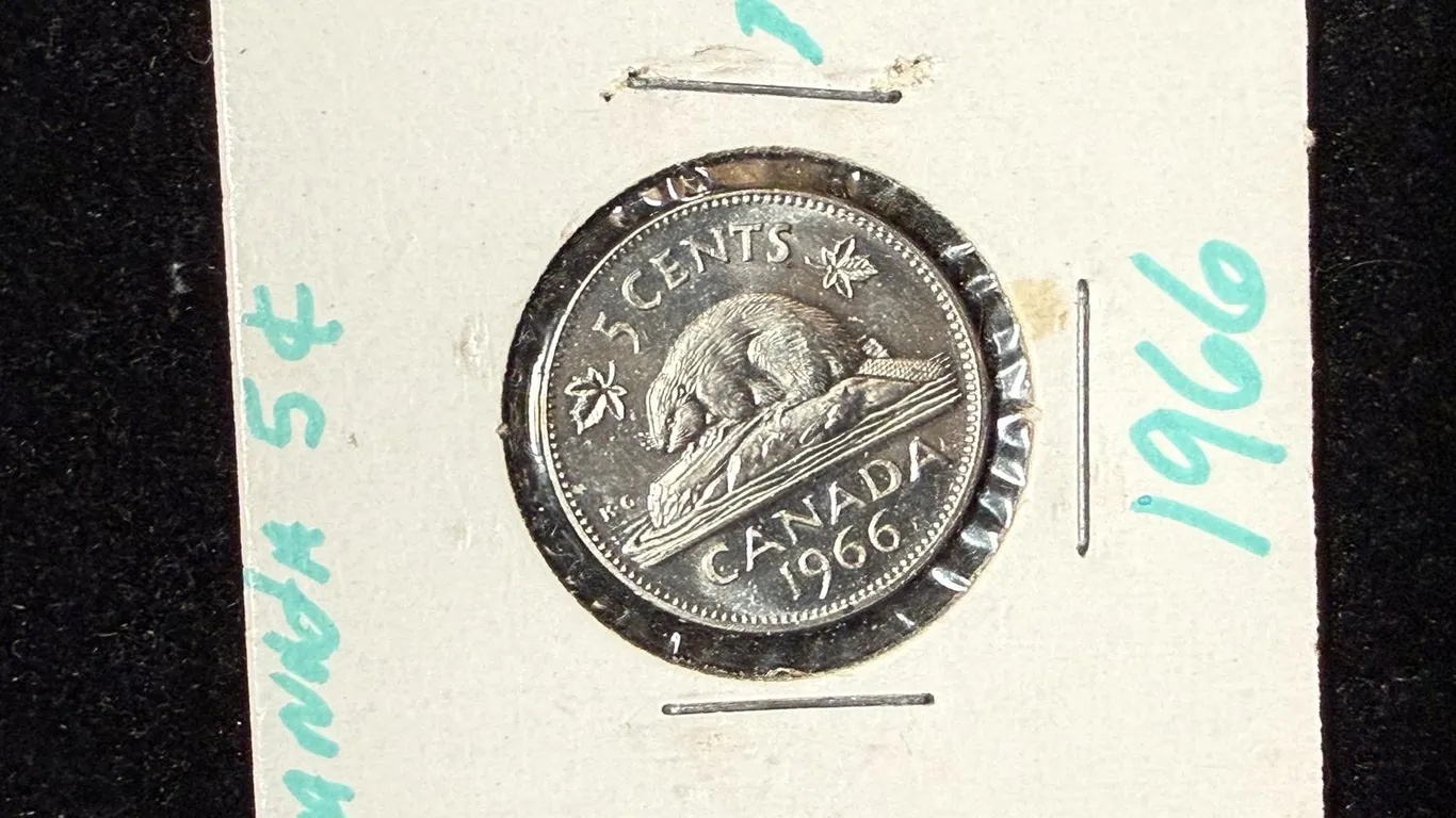 1966 Canada Nickel