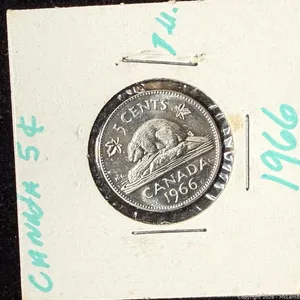 1966 Canada Nickel