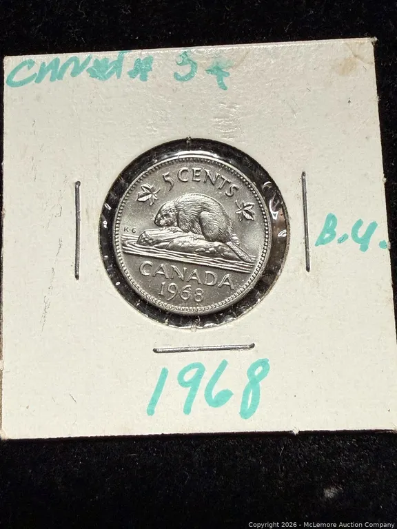 1968 Canada Nickel