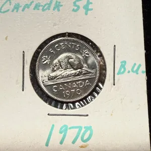 1970 Canada Nickel