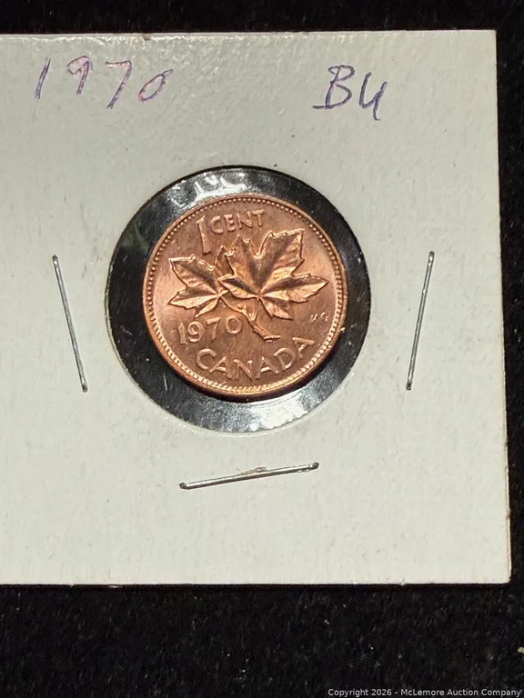 1970 Canada Penny