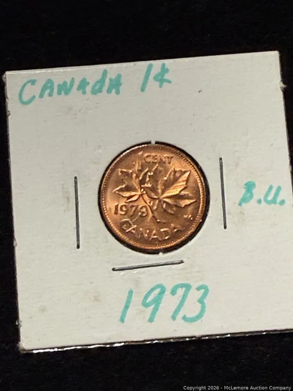 1973 Canada Penny
