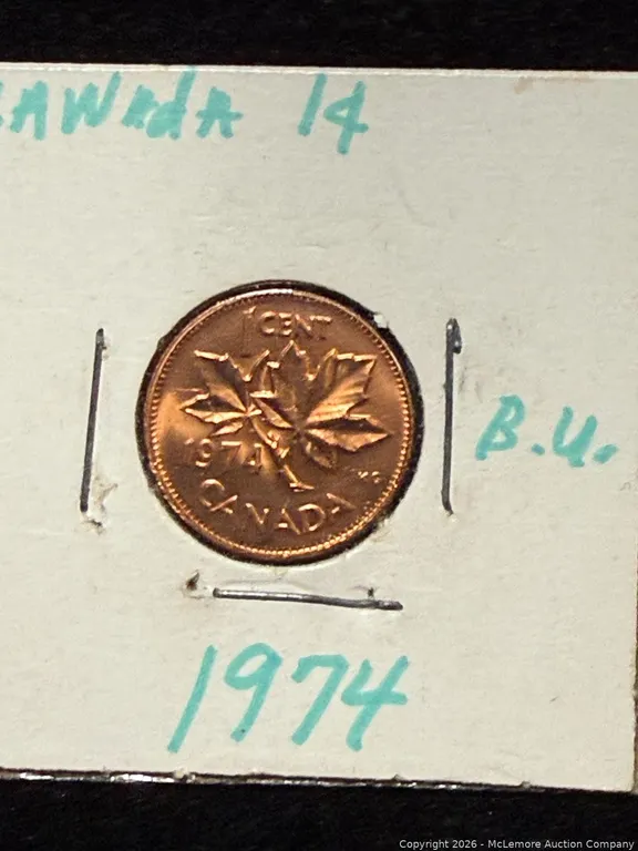 1974 Canada Penny