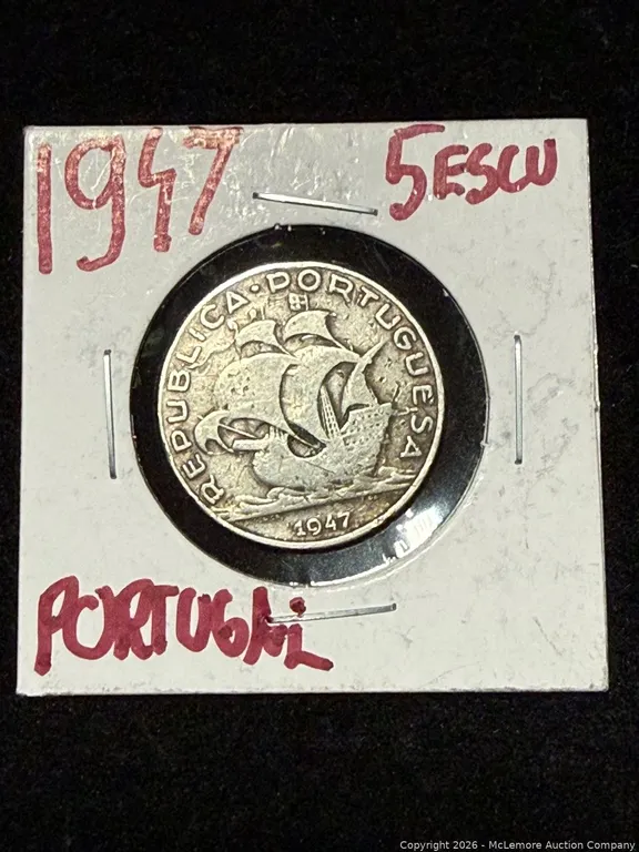 1947 Portugal 5 Escudo