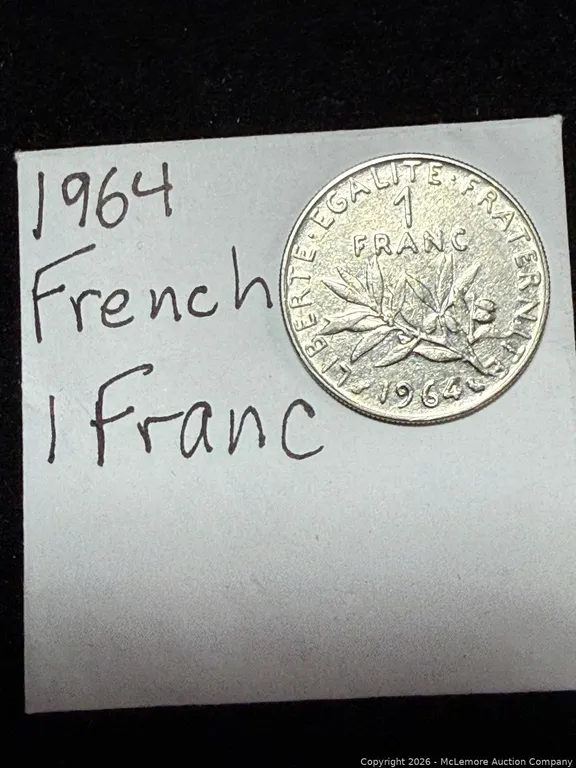 1964 French 1 Franc