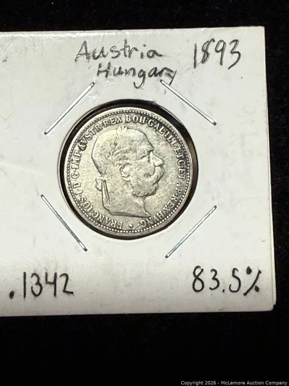 1893 Austria Hungary 1 Cordia