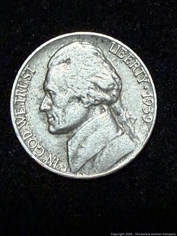 1939 Jefferson Nickel