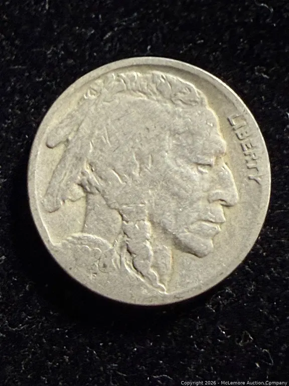 1926 Buffalo Nickel partially obscured date