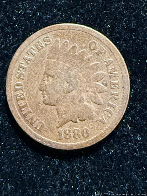 1880 Indian Head Penny