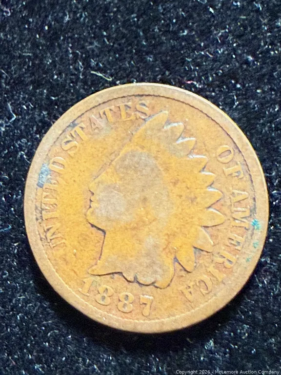 1887 Indian Head Penny