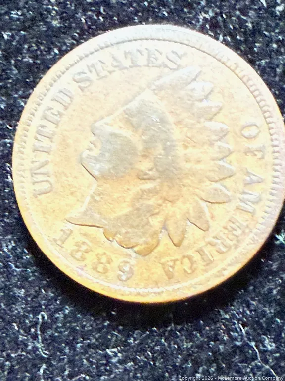 1889 Indian Head Penny