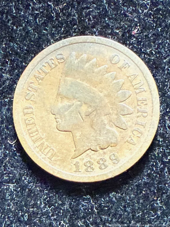 1889 Indian Head Penny