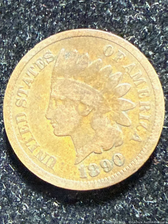 1890 Indian Head Penny