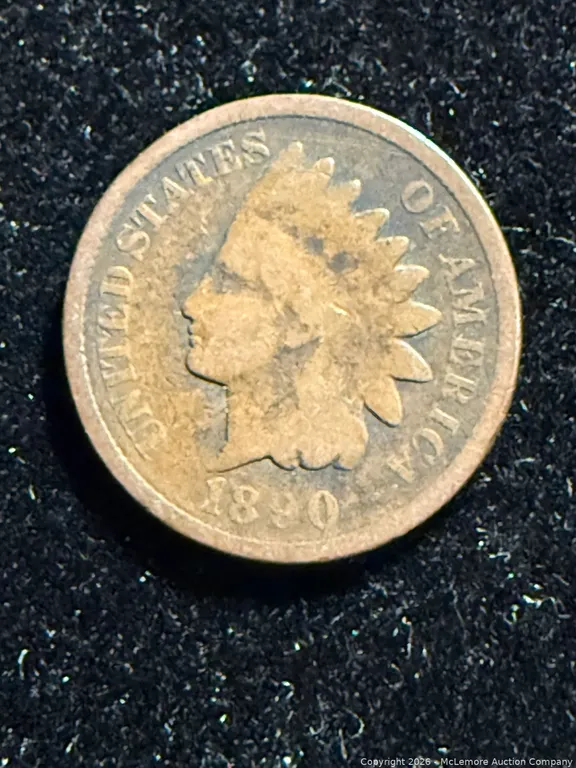 1890 Indian Head Penny