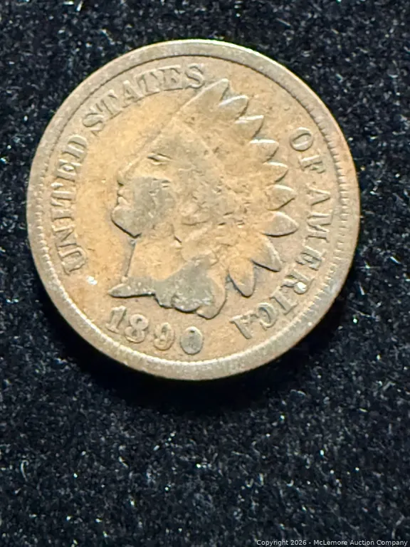 1890 Indian Head Penny