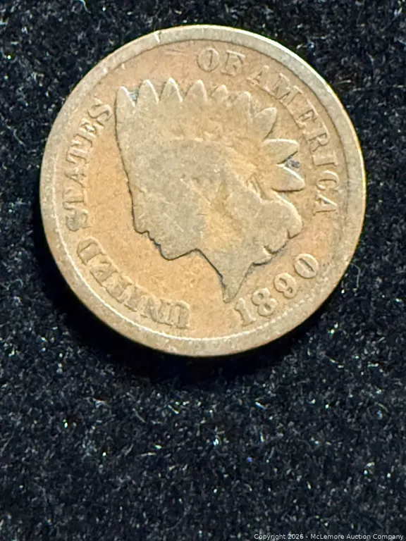 1890 Indian Head Penny