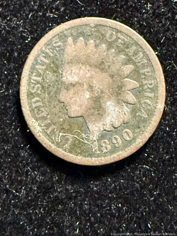 1890 Indian Head Penny