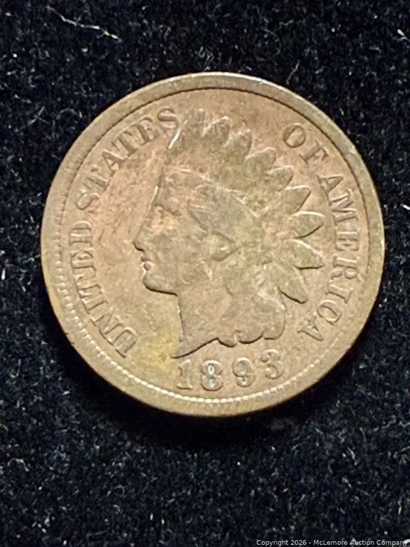 1893 Indian Head Penny