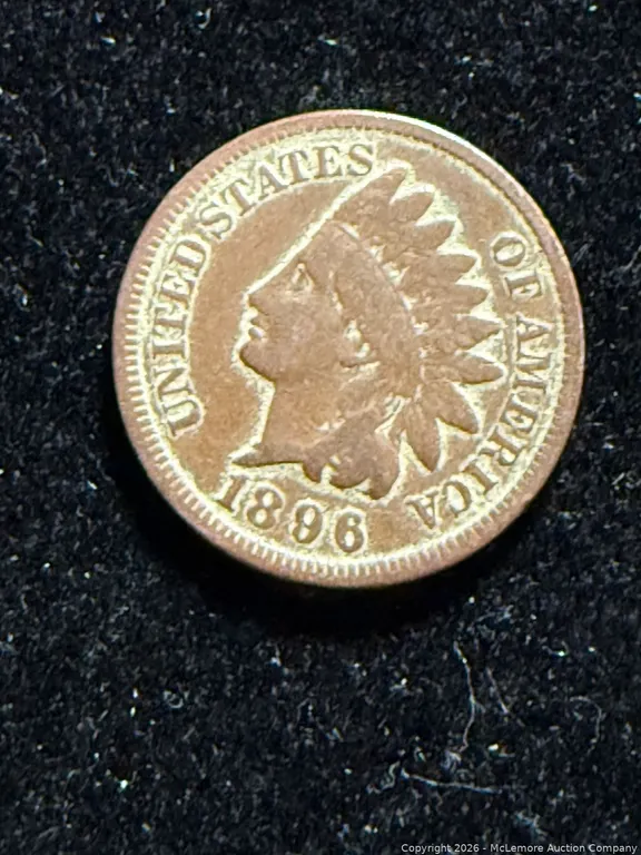 1896 Indian Head Penny