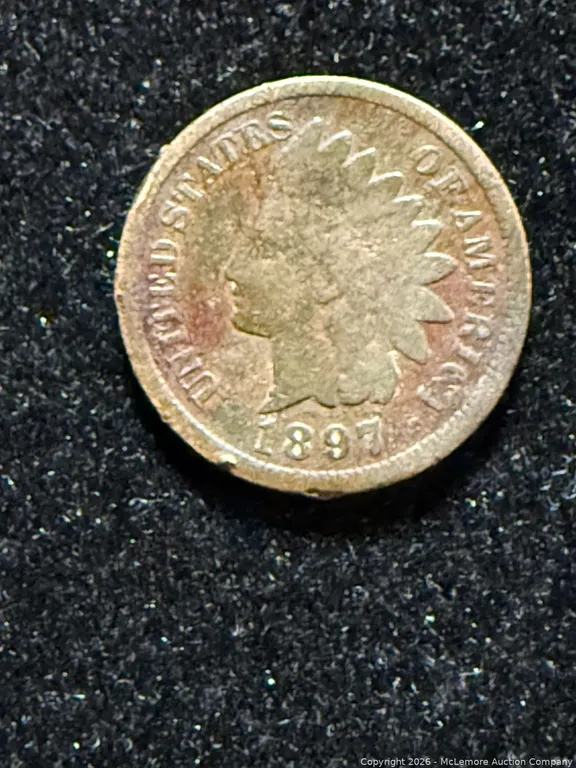 1897 Indian Head Penny