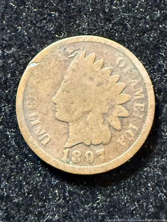 1897 Indian Head Penny